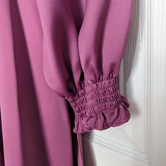 Taylor long sleeve dress, mauve,size 12  NWOT - Picture 5 of 7